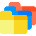 Merge Multiple Folders Icon