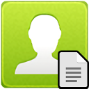VCF to TXT Converter Icon